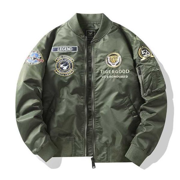 jackets ma1 air force pilot jacket autumn and winter fashion brand leisure embroidery baseball coat men's clothing, Black;brown
jackets ma1 air force pilot jacket autumn and winter fashion brand leisure embroidery baseball coat men's clothing, Black;brown