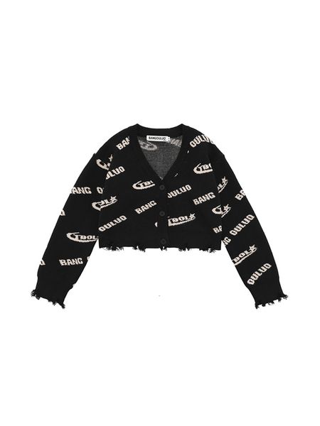 women's knits tees 2000s retro women vneck short sweater contrast color lettered print design knitwear lady ripped knit cardigan cozy s, White
women's knits tees 2000s retro women vneck short sweater contrast color lettered print design knitwear lady ripped knit cardigan cozy s, White