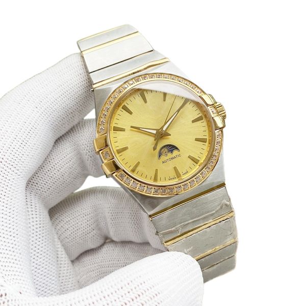 mens watches designer watches automatic mechanical movement waterproof watch fashion wristwatches diamond watch stainless steel luxury watch, Slivery;brown
mens watches designer watches automatic mechanical movement waterproof watch fashion wristwatches diamond watch stainless steel luxury watch, Slivery;brown