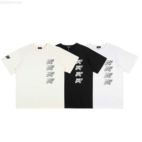 high-quality we11donet t-shirt men's printed letters fashion casual loose women lovers short sleeve trend 0312, White;black
high-quality we11donet t-shirt men's printed letters fashion casual loose women lovers short sleeve trend 0312, White;black