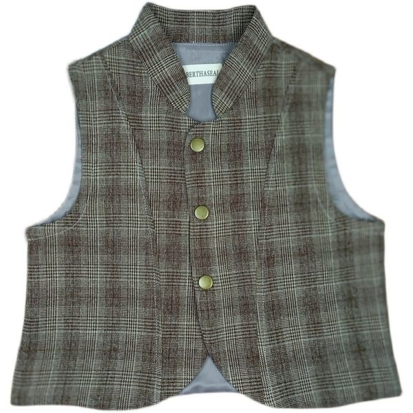 waistcoat baby boy gentleman plaid vest children stand collar casual vintage short waistcoat 230311, Camo
waistcoat baby boy gentleman plaid vest children stand collar casual vintage short waistcoat 230311, Camo