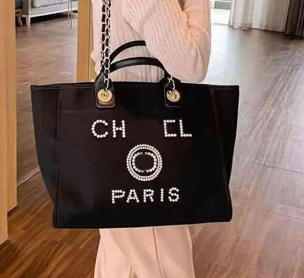 luxury classic fashion beach bags tote label pearl evening bag portable large capacity female designer canvas handbag brand women handbags l
luxury classic fashion beach bags tote label pearl evening bag portable large capacity female designer canvas handbag brand women handbags l