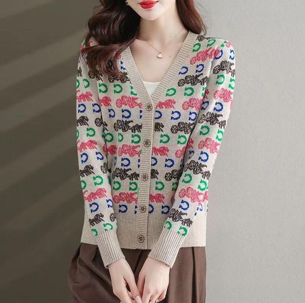 women sweaters long sleeve chic knitwear jacquard weaves spring jacket button pullover oversized, White;black
women sweaters long sleeve chic knitwear jacquard weaves spring jacket button pullover oversized, White;black
