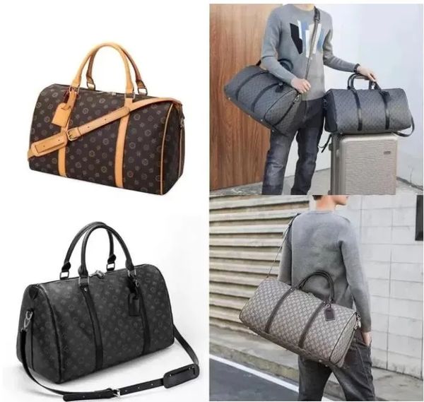 2023 sell 55cm classical men duffle bag for women travel bags luggage travel bag men pvc leather handbags totes large crossbody bags
2023 sell 55cm classical men duffle bag for women travel bags luggage travel bag men pvc leather handbags totes large crossbody bags