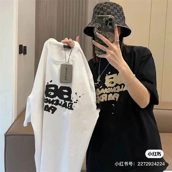 2023 summer women's designer t shirt casual man womens tees with letters print short sleeves sell luxury women's hip hop clothes., White
2023 summer women's designer t shirt casual man womens tees with letters print short sleeves sell luxury women's hip hop clothes., White