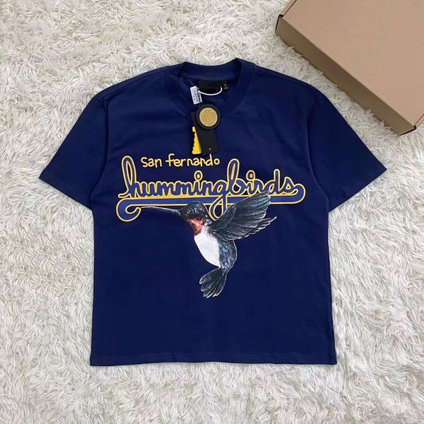 23ss spring summer skateboard tee birds vintage print t shirt men women fashion street casual navy blue cotton tshirt, Black;brown
23ss spring summer skateboard tee birds vintage print t shirt men women fashion street casual navy blue cotton tshirt, Black;brown