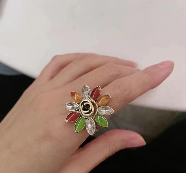 2023 designer crystal detachable open ring g brand flower rings fashion crystal gold plated jewelry ring, Silver
2023 designer crystal detachable open ring g brand flower rings fashion crystal gold plated jewelry ring, Silver