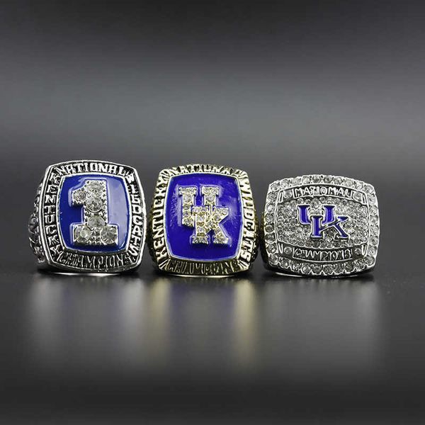 1996 1998 2012 ncaa kentucky wildcat ring university ring 3 set uk champion rings, Golden;silver
1996 1998 2012 ncaa kentucky wildcat ring university ring 3 set uk champion rings, Golden;silver