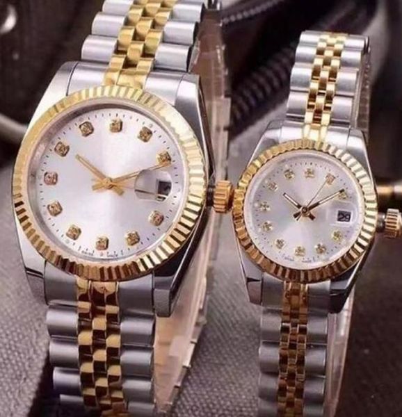 gold mixed silver luxury watch men's and women's watch silver dial classic automatic movement mechanical 28mm / 36mm / 41mm fashio, Slivery;brown
gold mixed silver luxury watch men's and women's watch silver dial classic automatic movement mechanical 28mm / 36mm / 41mm fashio, Slivery;brown