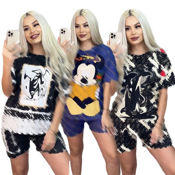 q6088 fashion letter digital print tracksuits for women short sleeve o-neck and casual shorts brand home 2 piece sets, Gray
q6088 fashion letter digital print tracksuits for women short sleeve o-neck and casual shorts brand home 2 piece sets, Gray