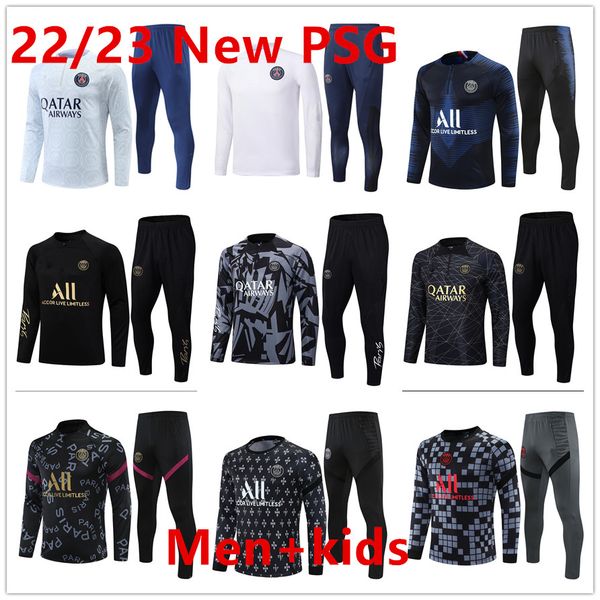 2023 new psgs soccer jersey tracksuit 22/23 classic style paris training suit half pull long sleeve sergio ramos verratti icardi men kids fo, Gray
2023 new psgs soccer jersey tracksuit 22/23 classic style paris training suit half pull long sleeve sergio ramos verratti icardi men kids fo, Gray
