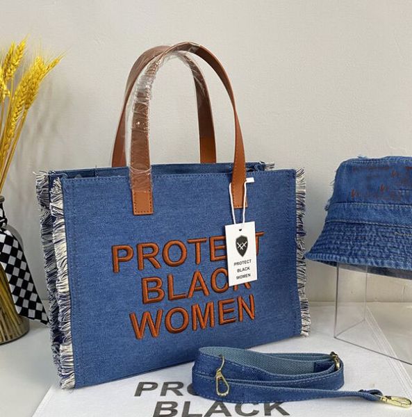 new shopping bags totes protect black women handbag for woman trend denim shoulder bag letter embroidery ladies crossbody purse travel shopp
new shopping bags totes protect black women handbag for woman trend denim shoulder bag letter embroidery ladies crossbody purse travel shopp