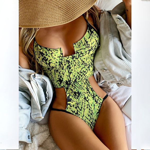 swim wear underwire swimsuit woman 2023 green snake print push up cut out backless swimwear bathing suit thong monokini 230311
swim wear underwire swimsuit woman 2023 green snake print push up cut out backless swimwear bathing suit thong monokini 230311