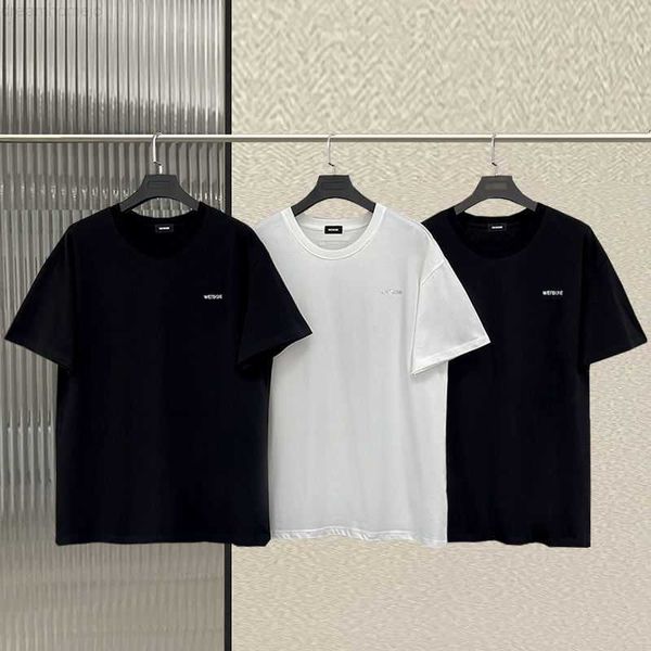 we11done high-quality drill cotton t-shirt for men korean fashion trend summer loose casual round neck short-sleeved lovers 0312, White;black
we11done high-quality drill cotton t-shirt for men korean fashion trend summer loose casual round neck short-sleeved lovers 0312, White;black