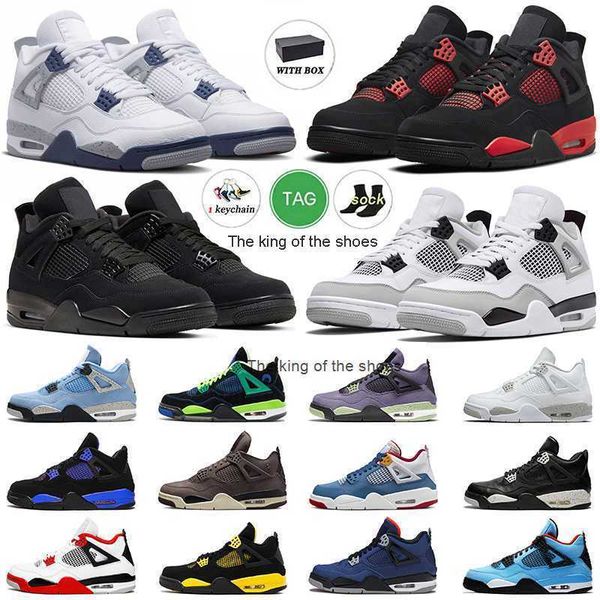2023og j4s og2023 og size 13 balck cat 4s basektball shoes men women jumpman 4 military sneakers with box midnight navy red thunder pasgs of
2023og j4s og2023 og size 13 balck cat 4s basektball shoes men women jumpman 4 military sneakers with box midnight navy red thunder pasgs of