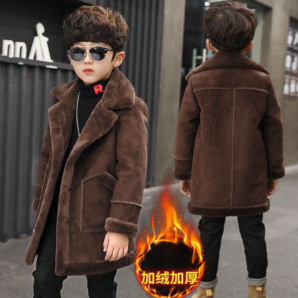 coat kids boys woolen jacket coats quality autumn winter plus velvet thicken children boy outerwear 2 colors for 3 4 6 8 10 12 14y 230311, Blue;gray
coat kids boys woolen jacket coats quality autumn winter plus velvet thicken children boy outerwear 2 colors for 3 4 6 8 10 12 14y 230311, Blue;gray