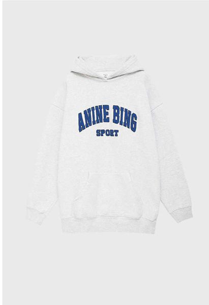 anine ab bing designer sweatshirt hooded sweater women floral gray sports loose letter pattern top, Black
anine ab bing designer sweatshirt hooded sweater women floral gray sports loose letter pattern top, Black