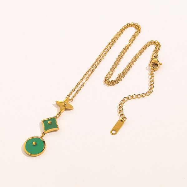 luxury necklace never fading 18k gold plated brand designer pendants necklaces stainless steel letter choker pendant necklace beads chain je, Silver
luxury necklace never fading 18k gold plated brand designer pendants necklaces stainless steel letter choker pendant necklace beads chain je, Silver