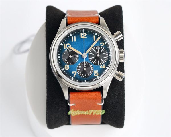 2023new limited edition watch diameter 41 mm with eta7750 automatic chain mechanical movement guide wheel chronograph device titanium case d, Slivery;golden
2023new limited edition watch diameter 41 mm with eta7750 automatic chain mechanical movement guide wheel chronograph device titanium case d, Slivery;golden