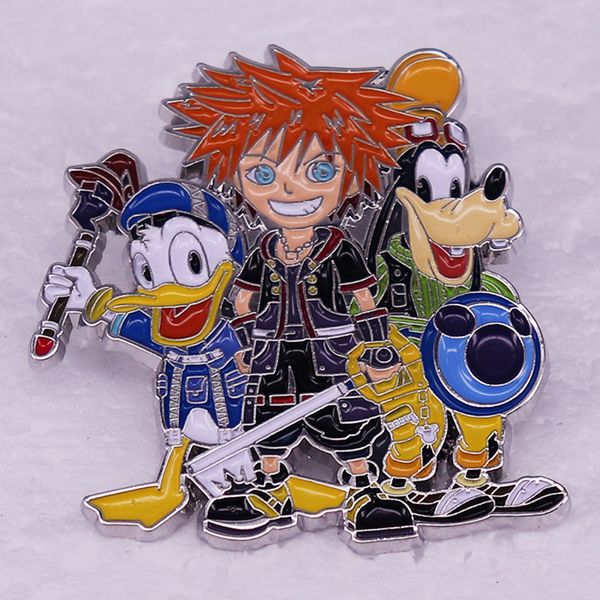 kingdom hearts role-playing games series badges cute anime movies games hard enamel pins collect metal cartoon brooch, Blue
kingdom hearts role-playing games series badges cute anime movies games hard enamel pins collect metal cartoon brooch, Blue