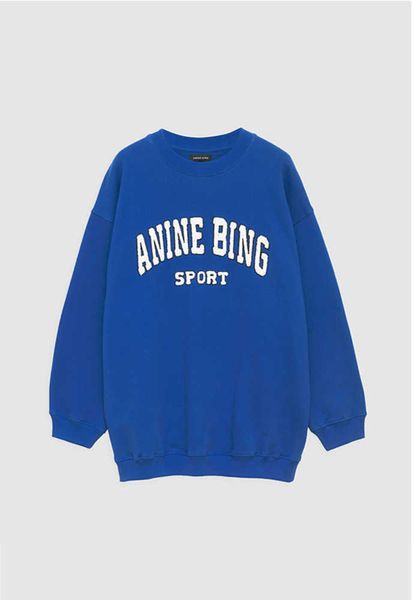 anine ab bing designer sweatshirt sweater women electric light blue loose letter pattern sweatshirt new in early spring, Black
anine ab bing designer sweatshirt sweater women electric light blue loose letter pattern sweatshirt new in early spring, Black