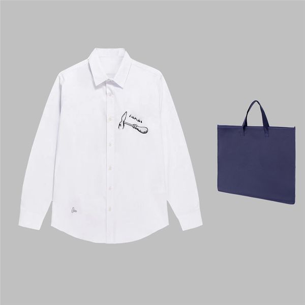 casual men's shirt 2023 louiseity fashion brand business work travel holiday couples spring and summer slim long-sleeved shirt viutonit, White;black
casual men's shirt 2023 louiseity fashion brand business work travel holiday couples spring and summer slim long-sleeved shirt viutonit, White;black