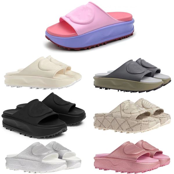 casual shoes designer slippers women sandals macaron platform rubber tpu summer retro candy color slipper fashion s, Black
casual shoes designer slippers women sandals macaron platform rubber tpu summer retro candy color slipper fashion s, Black