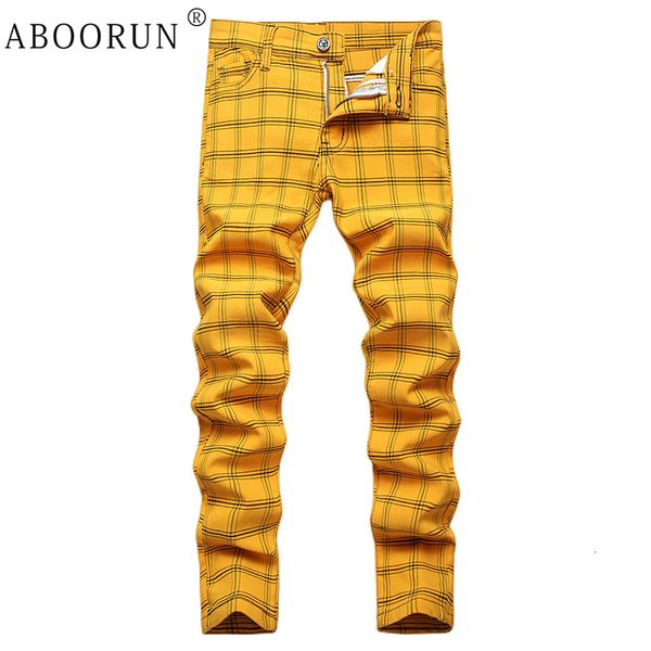 men s jeans aboorun men casual plaid striped skinny stretch pencil denim pants plus size cotton trousers for male 230311, Blue
men s jeans aboorun men casual plaid striped skinny stretch pencil denim pants plus size cotton trousers for male 230311, Blue