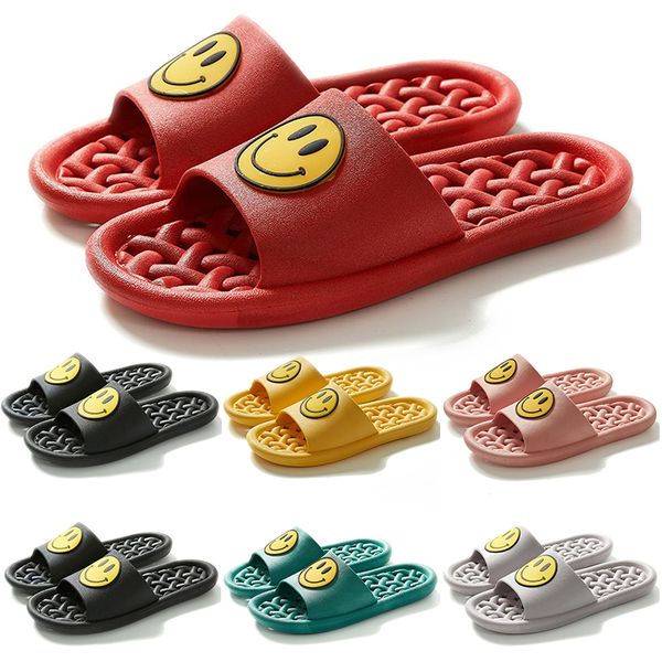2023 men women summer sandals mens outdoor slippers beach waterproof slide pink camel womens indoor shoes, Black