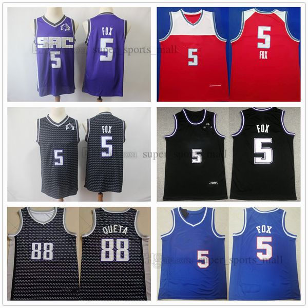 custom youth kids women 2023 basketball 5 fox jersey 88 neemias de'aaron queta black white blue stitched jerseys, Black;red
custom youth kids women 2023 basketball 5 fox jersey 88 neemias de'aaron queta black white blue stitched jerseys, Black;red