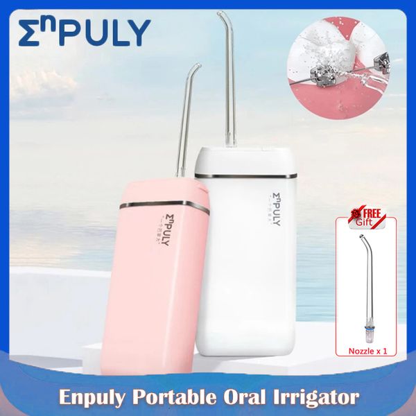 other oral hygiene enpuly portable oral irrigator m6plus dental irrigator teeth water flosser ultrasonic tooth cleaner waterpulse usb rechar
other oral hygiene enpuly portable oral irrigator m6plus dental irrigator teeth water flosser ultrasonic tooth cleaner waterpulse usb rechar