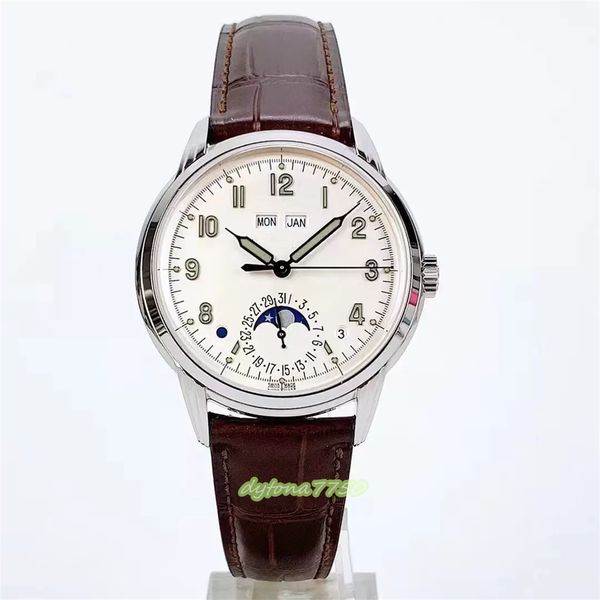 2023new gr 1950s classic chronograph watch 40mm in diameter with 324 s q automatic chain movement sapphire crystal mirror waterproof feature, Slivery;golden
2023new gr 1950s classic chronograph watch 40mm in diameter with 324 s q automatic chain movement sapphire crystal mirror waterproof feature, Slivery;golden