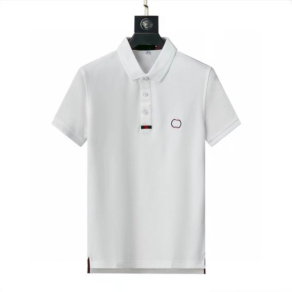 2022 new short sleeve men's business casual summer cotton lapel polo embroidered solid color men's t-shirt, White;black
2022 new short sleeve men's business casual summer cotton lapel polo embroidered solid color men's t-shirt, White;black