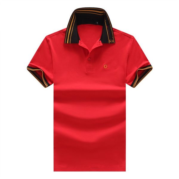 men's designer polo shirt luxury italian men's clothes short sleeve fashion casual men's summer t-shirt with letter g size m-, White;black
men's designer polo shirt luxury italian men's clothes short sleeve fashion casual men's summer t-shirt with letter g size m-, White;black