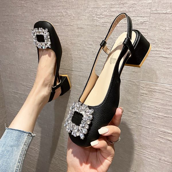 dress shoes fashion spring autumn low heel square toe crystal leather pumps casual y romantic mary janes 230313, Black
dress shoes fashion spring autumn low heel square toe crystal leather pumps casual y romantic mary janes 230313, Black