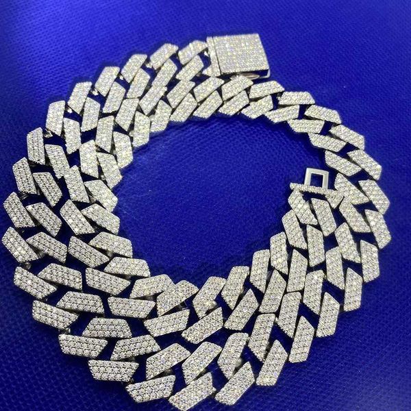 custom bling jewelry 925 silver gold plated jewelry men's necklace 17mm hip hop ice out vvs moissanite diamond cuban chain
custom bling jewelry 925 silver gold plated jewelry men's necklace 17mm hip hop ice out vvs moissanite diamond cuban chain