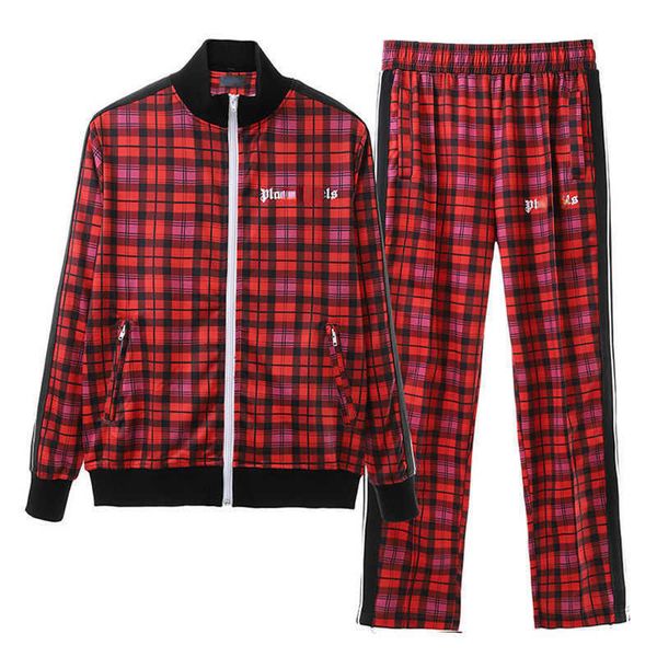 designer sportswear new mens womens suits flocking letter printing sports suit striped jacket rainbow pants two-piece set 5486, Gray
designer sportswear new mens womens suits flocking letter printing sports suit striped jacket rainbow pants two-piece set 5486, Gray