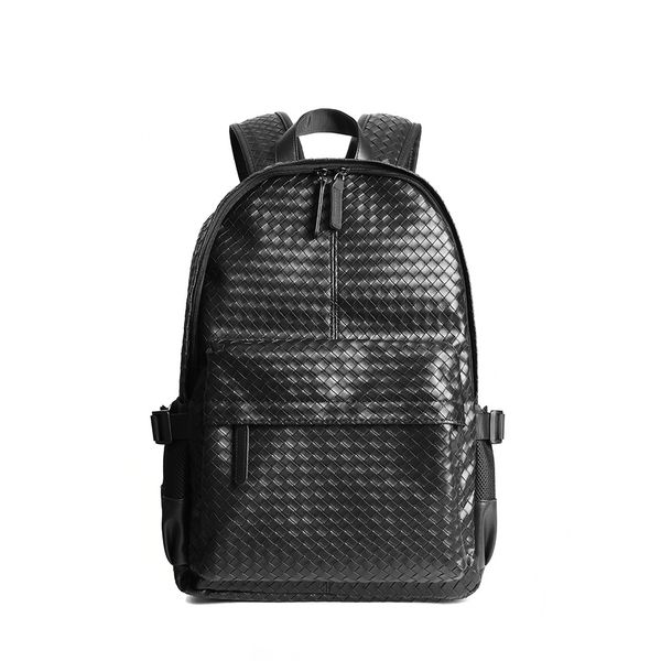 factory wholesale men shoulder bags 3 colors simple and versatile black woven backpack outdoor sports and leisure travel leather backpacks p
factory wholesale men shoulder bags 3 colors simple and versatile black woven backpack outdoor sports and leisure travel leather backpacks p