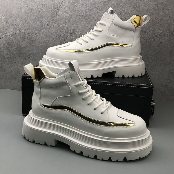 italian designer dress wedding party shoes autumn fashion high-leather sports casual sneakers round toe thick bottom business leisure walkin, Black
italian designer dress wedding party shoes autumn fashion high-leather sports casual sneakers round toe thick bottom business leisure walkin, Black