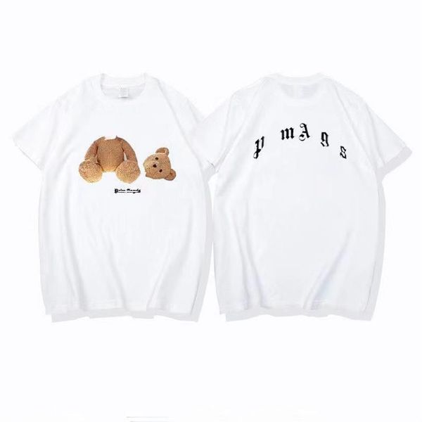 2023 summer new decapitated bear short sleeve women's cotton t-shirt couple loose round neck high street fashion brand j5g, White;black
2023 summer new decapitated bear short sleeve women's cotton t-shirt couple loose round neck high street fashion brand j5g, White;black