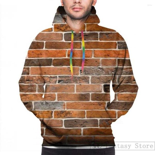 men's hoodies mens sweatshirt for women funny brick wall2 print casual streatwear phkx, Black
men's hoodies mens sweatshirt for women funny brick wall2 print casual streatwear phkx, Black