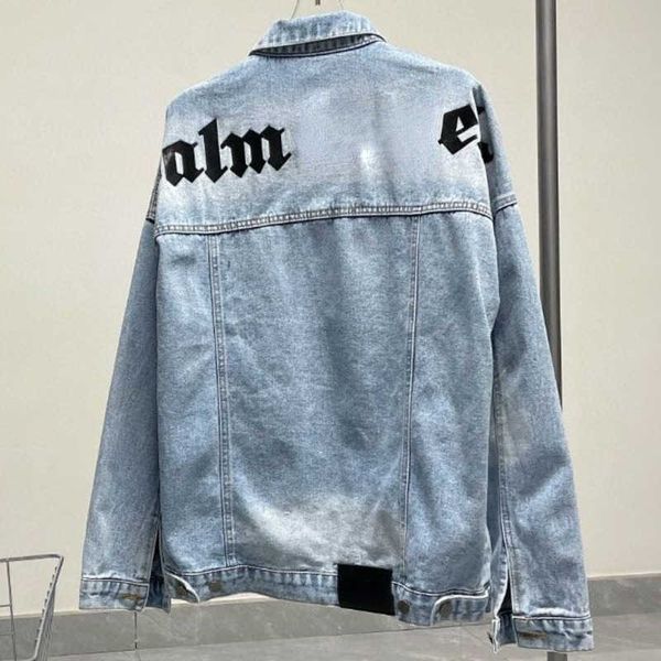 designer denim jacket fashion back letter print denims coat men women trend sportswear casual denim clothes 03526, Black;brown
designer denim jacket fashion back letter print denims coat men women trend sportswear casual denim clothes 03526, Black;brown