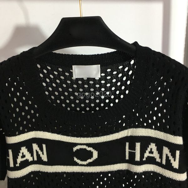 women's t-shirt designer 23sdesigner t shirts tknits vest designer with hollout letters pattern girls crop luxury stretshort sleeve pu, White
women's t-shirt designer 23sdesigner t shirts tknits vest designer with hollout letters pattern girls crop luxury stretshort sleeve pu, White