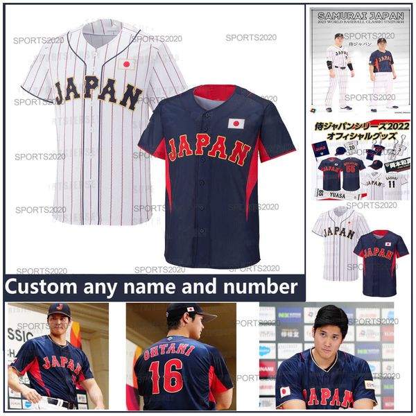 2023 wbc wbc japan baseball jerseys world baseball classic 11 yu darvish 16 shohei ohtani 51 seiya suzuki custom stitched 14 roki sasaki mun, Blue;black
2023 wbc wbc japan baseball jerseys world baseball classic 11 yu darvish 16 shohei ohtani 51 seiya suzuki custom stitched 14 roki sasaki mun, Blue;black