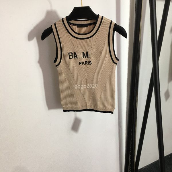 women's t-shirt designer 23ss women designer tee vest knits jogging t shirts with letters print striped runway high end brand stretch, White
women's t-shirt designer 23ss women designer tee vest knits jogging t shirts with letters print striped runway high end brand stretch, White