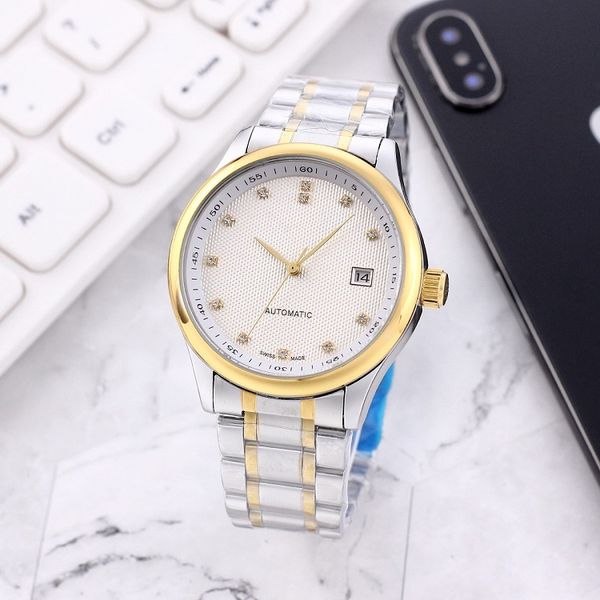 2023 new three stitches automatic mechanical watch fashion watches men or women sport wristwatch luxury brand wristwatches steel belt, Slivery;brown
2023 new three stitches automatic mechanical watch fashion watches men or women sport wristwatch luxury brand wristwatches steel belt, Slivery;brown