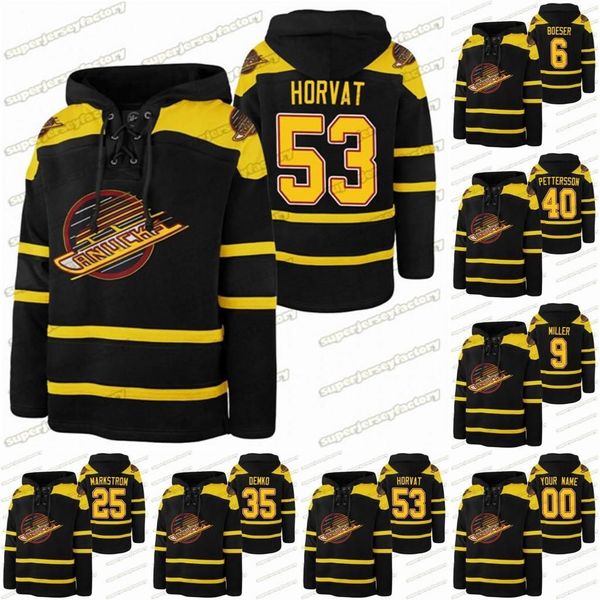 hockey hockey custom vancouver canucks vintage black hoodie bo horvat brock boeser elias pettersson j. t. miller jacob markstrom thatcher de, Black;red
hockey hockey custom vancouver canucks vintage black hoodie bo horvat brock boeser elias pettersson j. t. miller jacob markstrom thatcher de, Black;red