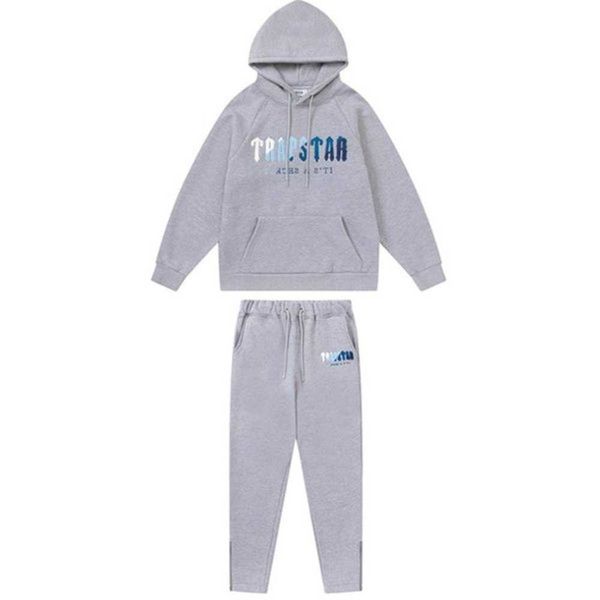 23new trapstar tracksuits men sets winter hoodies pants 2 piece running hoody designer sweatshirt sport joggers sweatpants 2s65, Gray
23new trapstar tracksuits men sets winter hoodies pants 2 piece running hoody designer sweatshirt sport joggers sweatpants 2s65, Gray