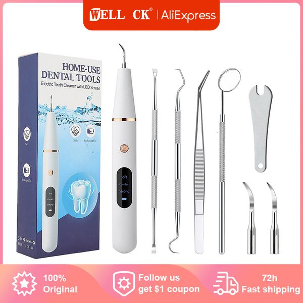 other oral hygiene electric ultrasonic irrigator dental calculus oral tartar remover tooth stain cleaner led teeth whitening cleaning tools 
other oral hygiene electric ultrasonic irrigator dental calculus oral tartar remover tooth stain cleaner led teeth whitening cleaning tools
