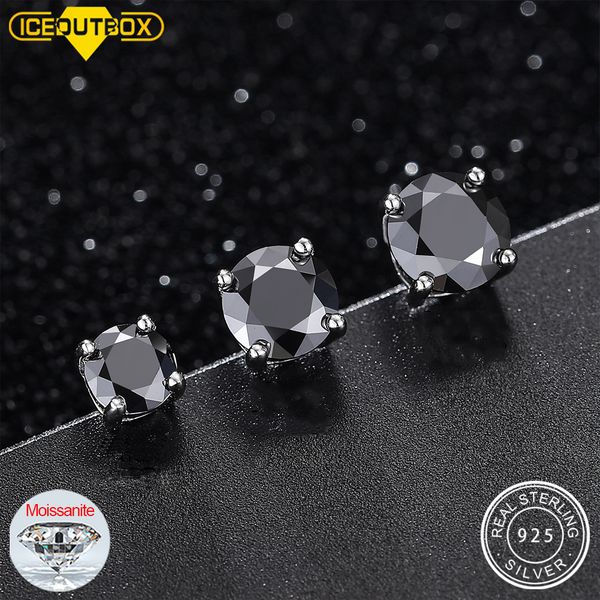charm real 052 carat black stud earrings for men women solid 925 sterling silver solitaire diamond round jewelry 230313, Golden
charm real 052 carat black stud earrings for men women solid 925 sterling silver solitaire diamond round jewelry 230313, Golden